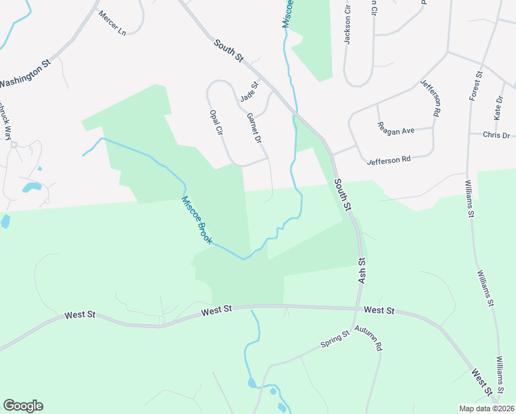 map of restaurants, bars, coffee shops, grocery stores, and more near 30 Garnet Drive in Franklin
