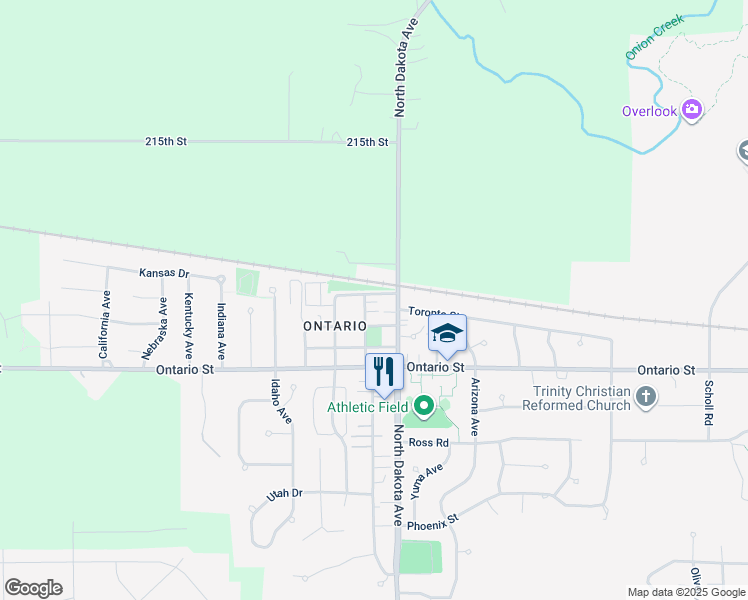 map of restaurants, bars, coffee shops, grocery stores, and more near 1502 Delaware Avenue in Ames