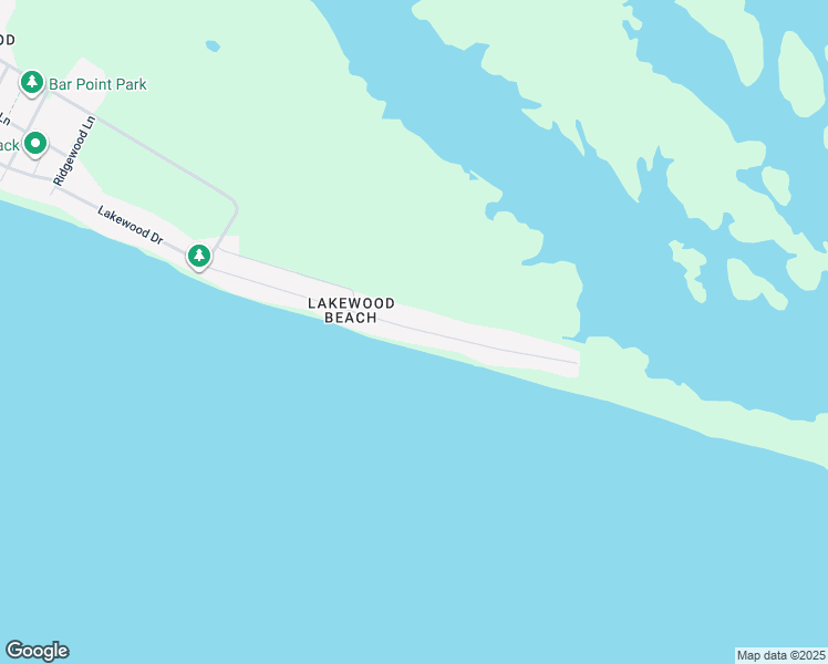 map of restaurants, bars, coffee shops, grocery stores, and more near 381 Lakewood Drive in Amherstburg