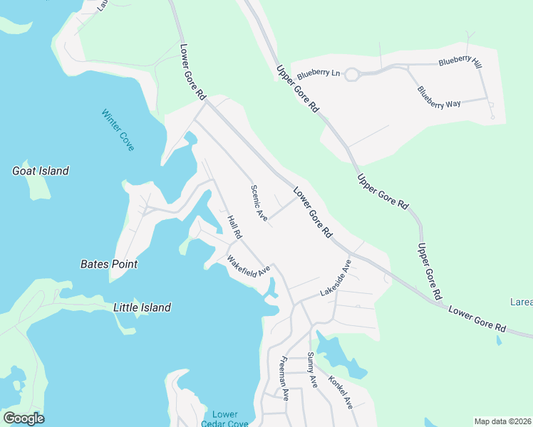 map of restaurants, bars, coffee shops, grocery stores, and more near 39 Scenic Avenue in Webster