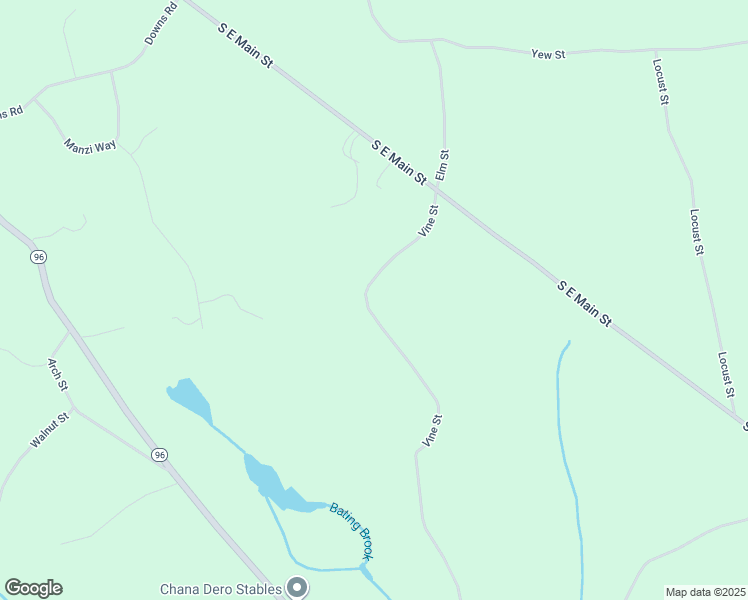 map of restaurants, bars, coffee shops, grocery stores, and more near 34 Vine Street in Douglas