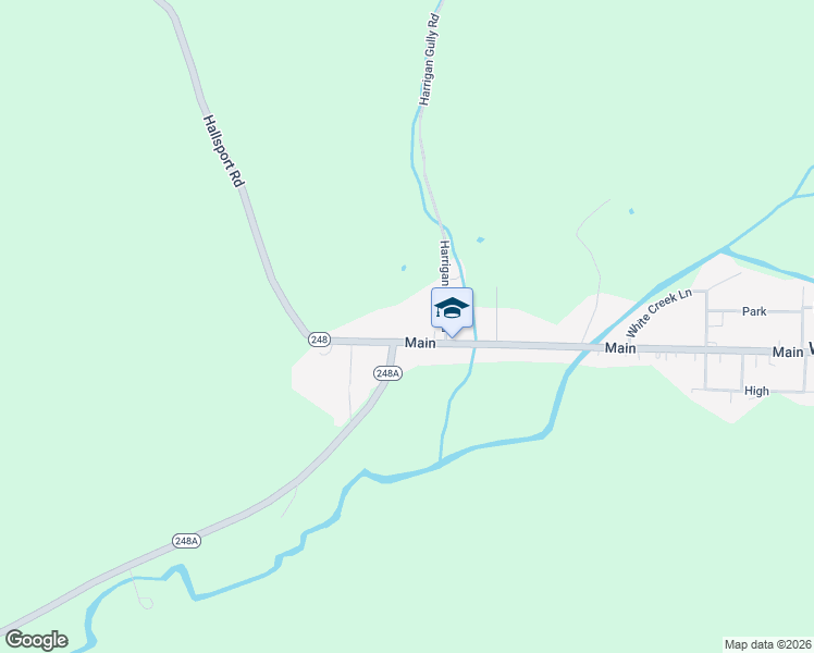 map of restaurants, bars, coffee shops, grocery stores, and more near 692 Main in Whitesville