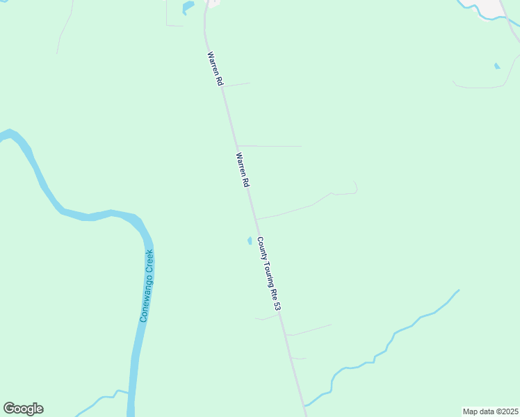 map of restaurants, bars, coffee shops, grocery stores, and more near 886 Warren Road in Frewsburg