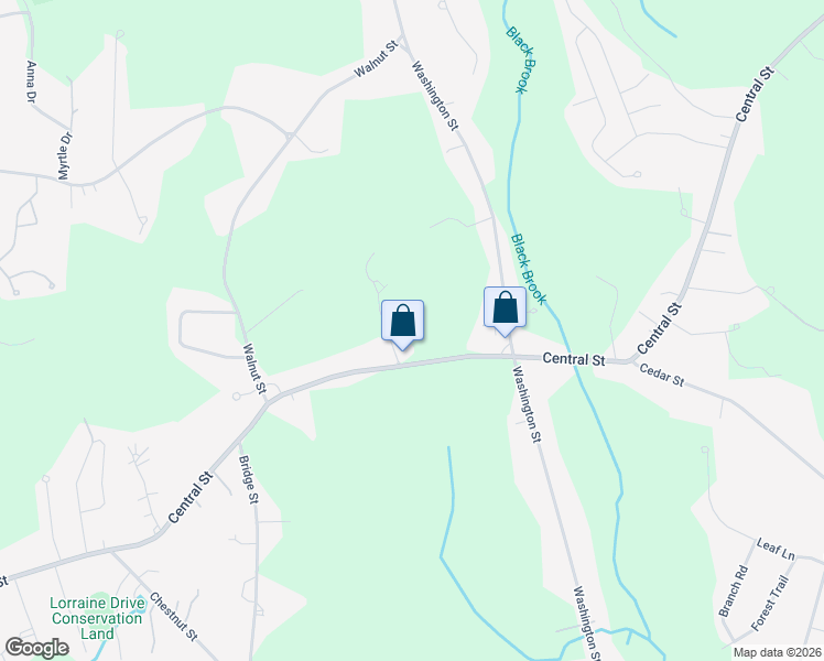 map of restaurants, bars, coffee shops, grocery stores, and more near 1046 Central Street in East Bridgewater