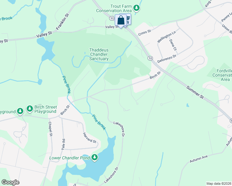 map of restaurants, bars, coffee shops, grocery stores, and more near 5 Deer Run in Duxbury