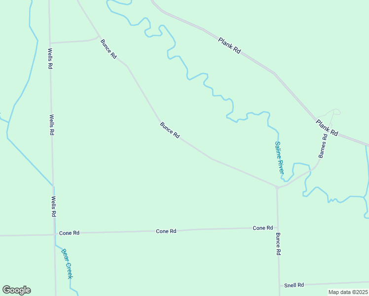 map of restaurants, bars, coffee shops, grocery stores, and more near 11300-11594 Bunce Road in Milan