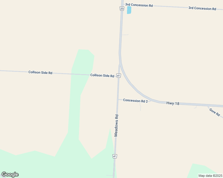 map of restaurants, bars, coffee shops, grocery stores, and more near 9042 Meadows Road in Amherstburg
