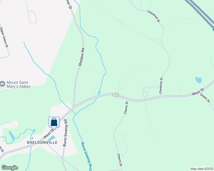map of restaurants, bars, coffee shops, grocery stores, and more near 56 Sheldon Road in Wrentham
