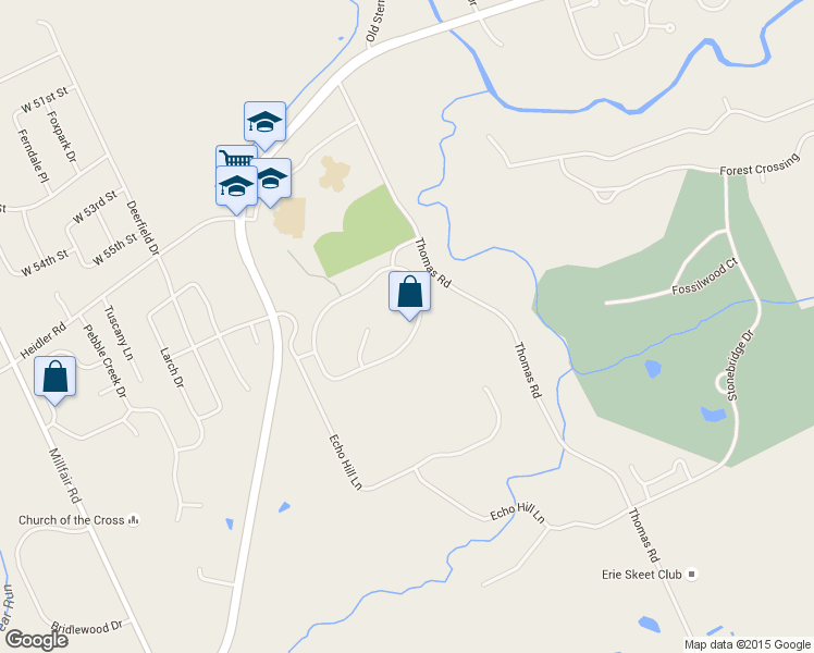 map of restaurants, bars, coffee shops, grocery stores, and more near 6142 Inverness Terrace in Fairview