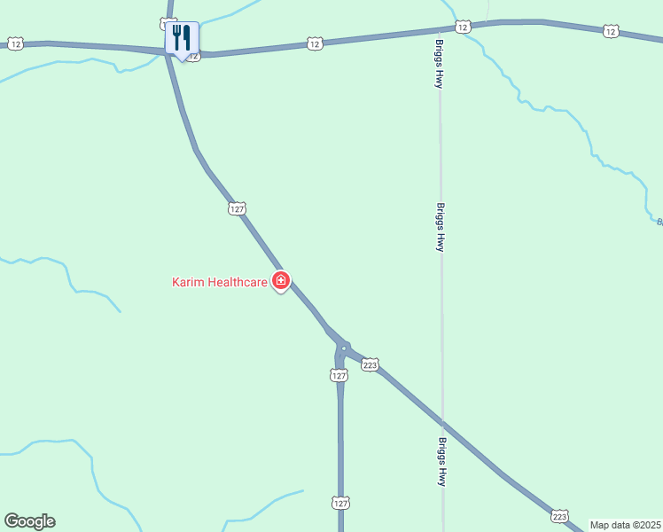 map of restaurants, bars, coffee shops, grocery stores, and more near 18320 U.S. 127 in Cement City
