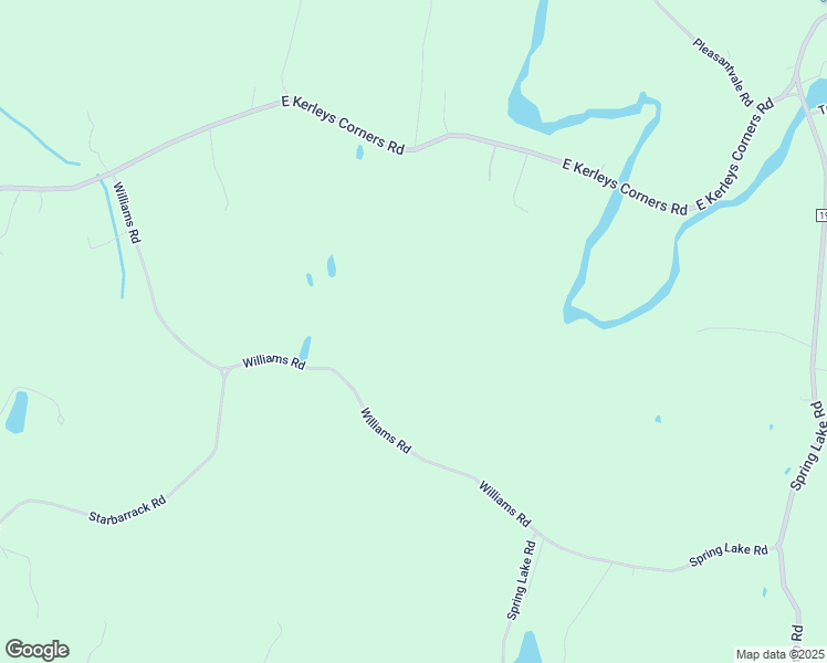 map of restaurants, bars, coffee shops, grocery stores, and more near 157 Williams Road in Red Hook