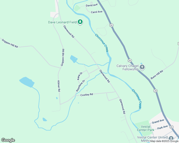 map of restaurants, bars, coffee shops, grocery stores, and more near 1932 Glenwood Road in Broome
