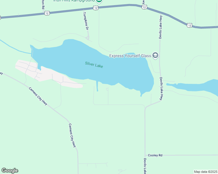 map of restaurants, bars, coffee shops, grocery stores, and more near 15948 Silver Lake Lane in Addison