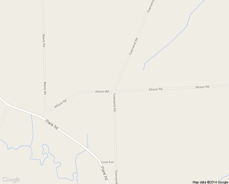 map of restaurants, bars, coffee shops, grocery stores, and more near 11598 Townsend Road in Maybee