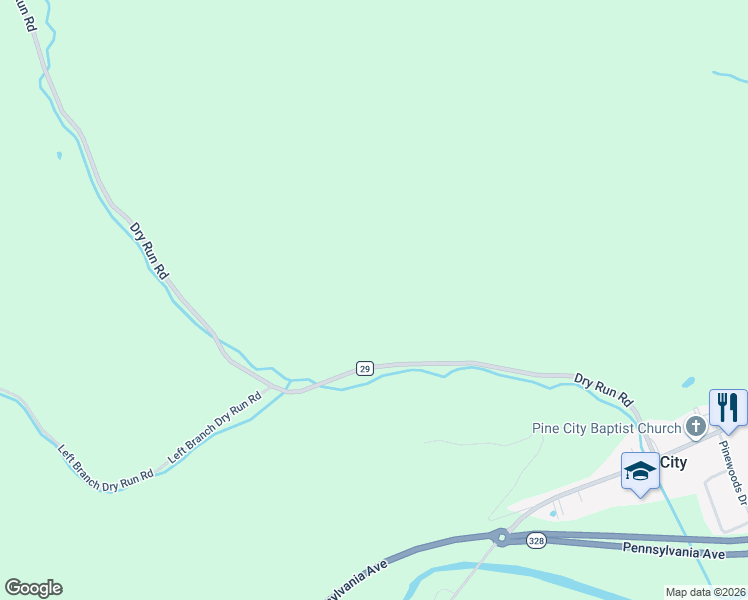 map of restaurants, bars, coffee shops, grocery stores, and more near in Pine City