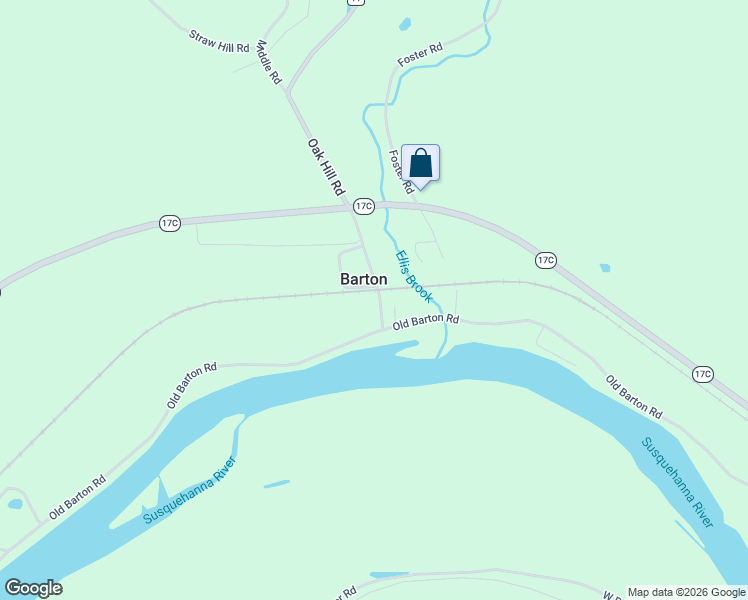 map of restaurants, bars, coffee shops, grocery stores, and more near 16 Oak Hill Rd in Barton