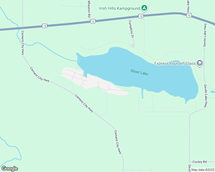 map of restaurants, bars, coffee shops, grocery stores, and more near 32 Brooks Southshore Drive in Addison