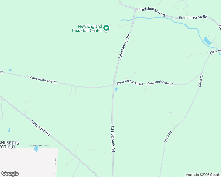 map of restaurants, bars, coffee shops, grocery stores, and more near 133 Klaus Anderson Road in Southwick