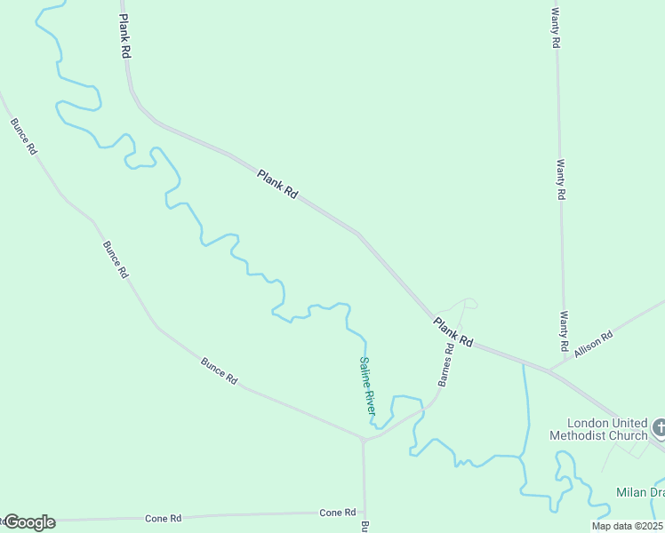 map of restaurants, bars, coffee shops, grocery stores, and more near 12011 Plank Road in Milan