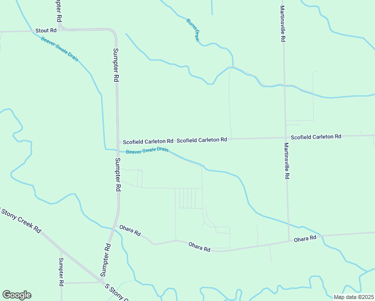 map of restaurants, bars, coffee shops, grocery stores, and more near 5555 Scofield Carleton Road in Carleton