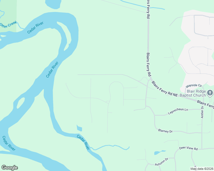 map of restaurants, bars, coffee shops, grocery stores, and more near 2491 Westwind Lane in Cedar Rapids