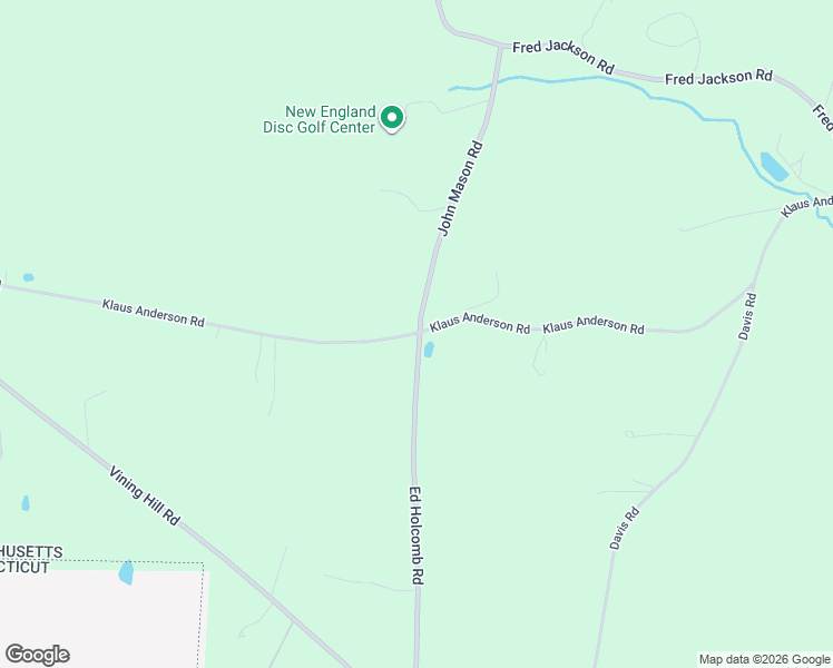 map of restaurants, bars, coffee shops, grocery stores, and more near 133 Klaus Anderson Road in Southwick