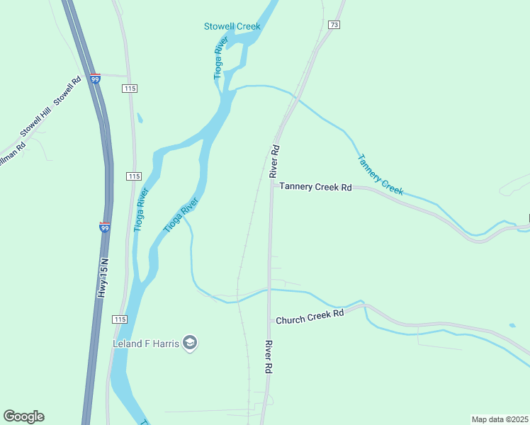 map of restaurants, bars, coffee shops, grocery stores, and more near 1037 River Road in Lindley
