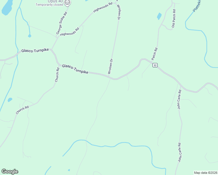 map of restaurants, bars, coffee shops, grocery stores, and more near 11 Dutchtown Road in Saugerties