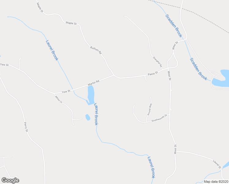 map of restaurants, bars, coffee shops, grocery stores, and more near 3 Wanda Way in Uxbridge