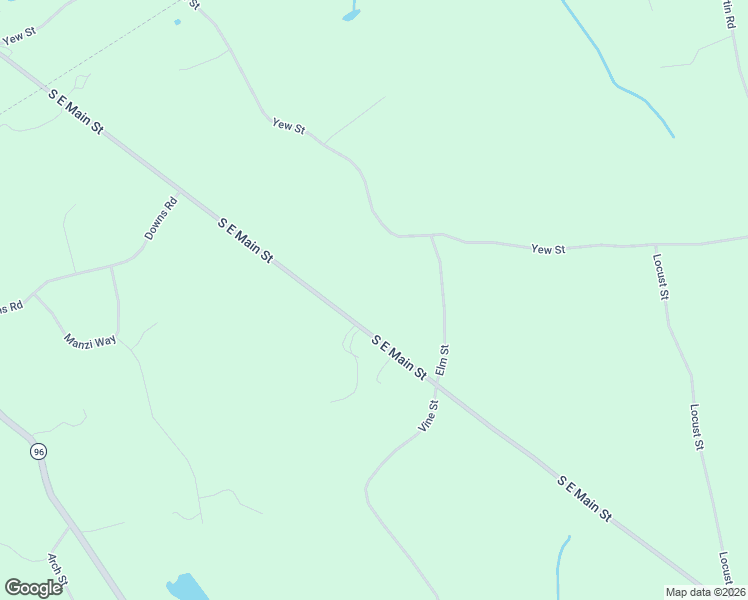 map of restaurants, bars, coffee shops, grocery stores, and more near 130 South East Main Street in Douglas