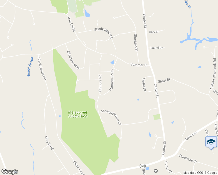 map of restaurants, bars, coffee shops, grocery stores, and more near 31 Pammys Path in Easton