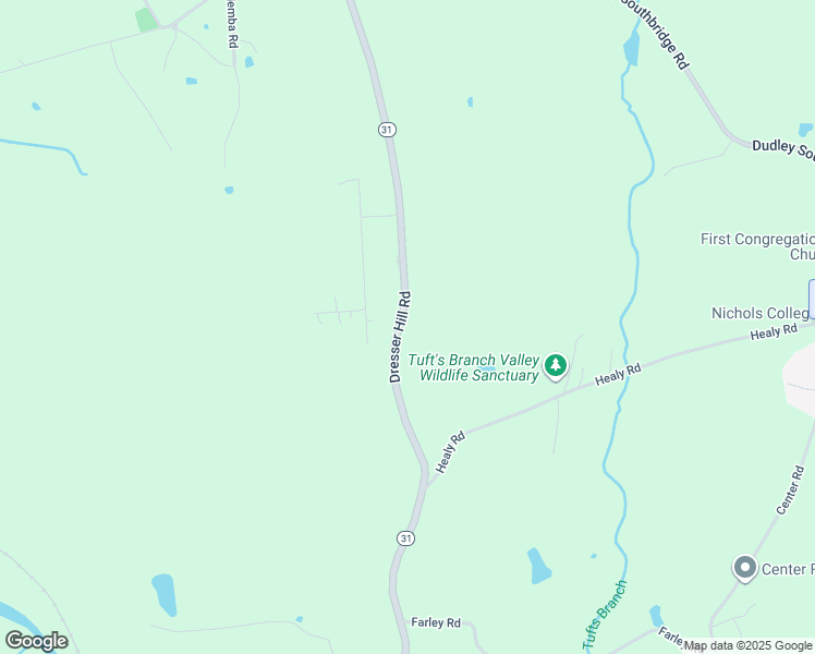 map of restaurants, bars, coffee shops, grocery stores, and more near 243 Dresser Hill Road in Dudley