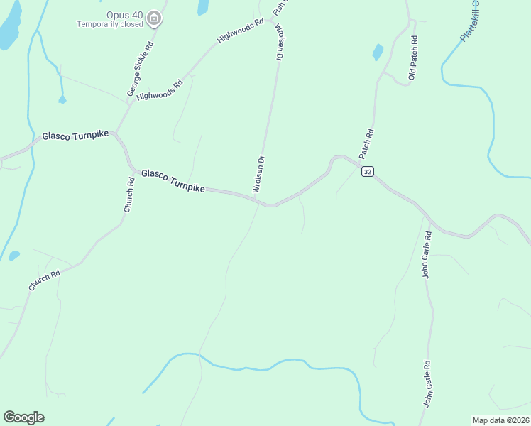 map of restaurants, bars, coffee shops, grocery stores, and more near 11 Dutchtown Road in Saugerties