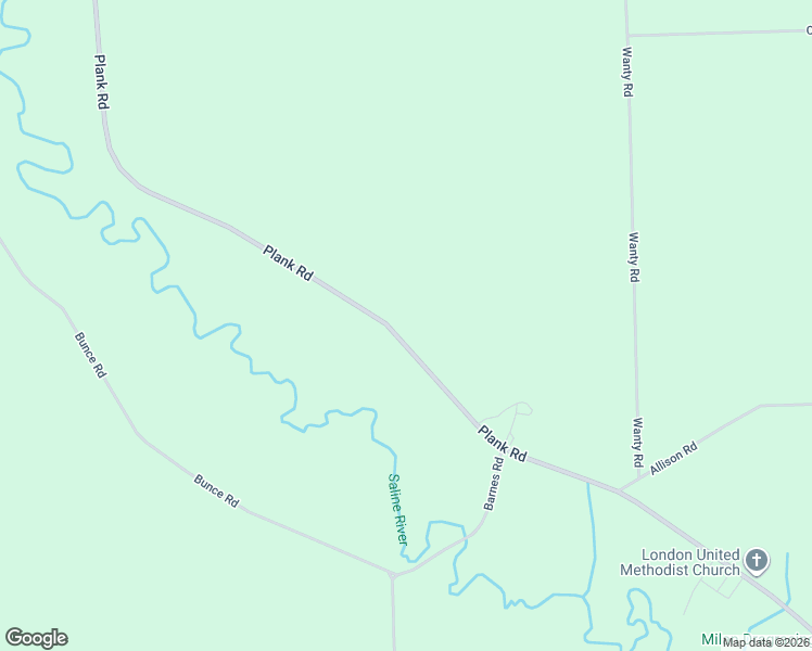 map of restaurants, bars, coffee shops, grocery stores, and more near 11811 Plank Road in Milan