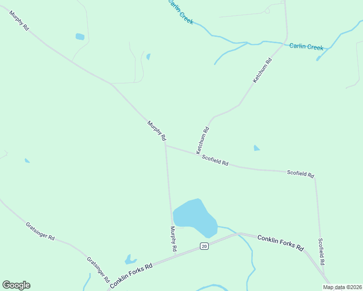 map of restaurants, bars, coffee shops, grocery stores, and more near 15 Ketchum Road in Conklin