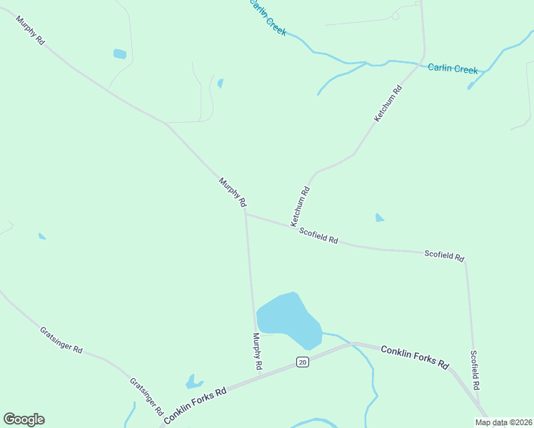 map of restaurants, bars, coffee shops, grocery stores, and more near 15 Ketchum Road in Conklin