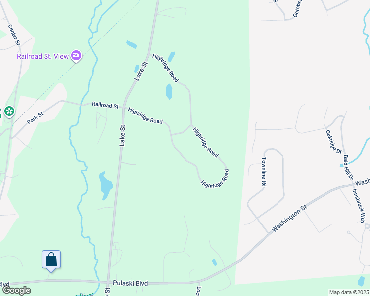 map of restaurants, bars, coffee shops, grocery stores, and more near 1 Rhode's Way in Bellingham