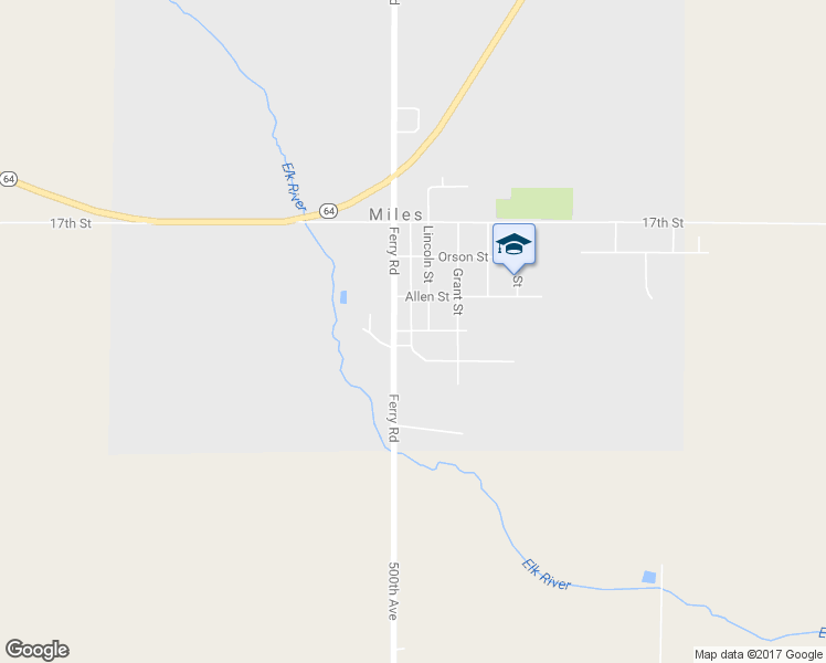 map of restaurants, bars, coffee shops, grocery stores, and more near 29 Forrest Street in Miles