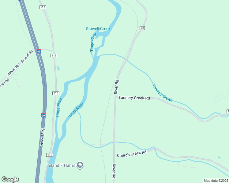 map of restaurants, bars, coffee shops, grocery stores, and more near 1065 River Road in Lindley