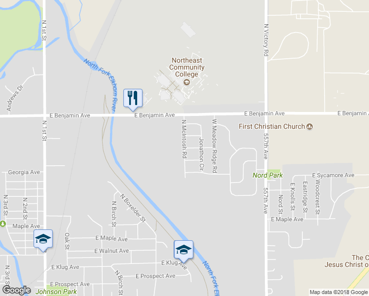 map of restaurants, bars, coffee shops, grocery stores, and more near 900 Janet Lane in Norfolk