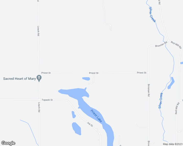 map of restaurants, bars, coffee shops, grocery stores, and more near 29514 Priest Street in Dowagiac