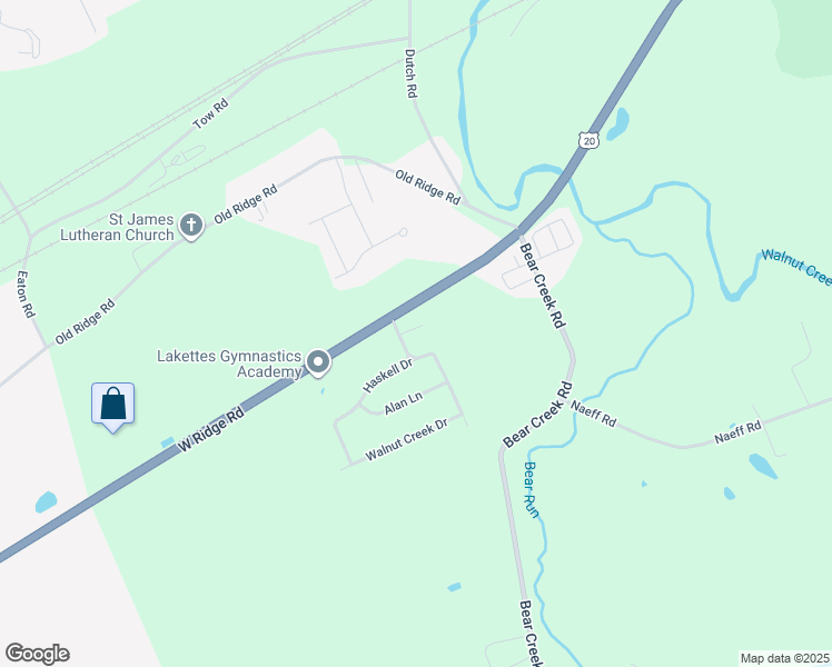 map of restaurants, bars, coffee shops, grocery stores, and more near 6704 Haskell Dr in Fairview