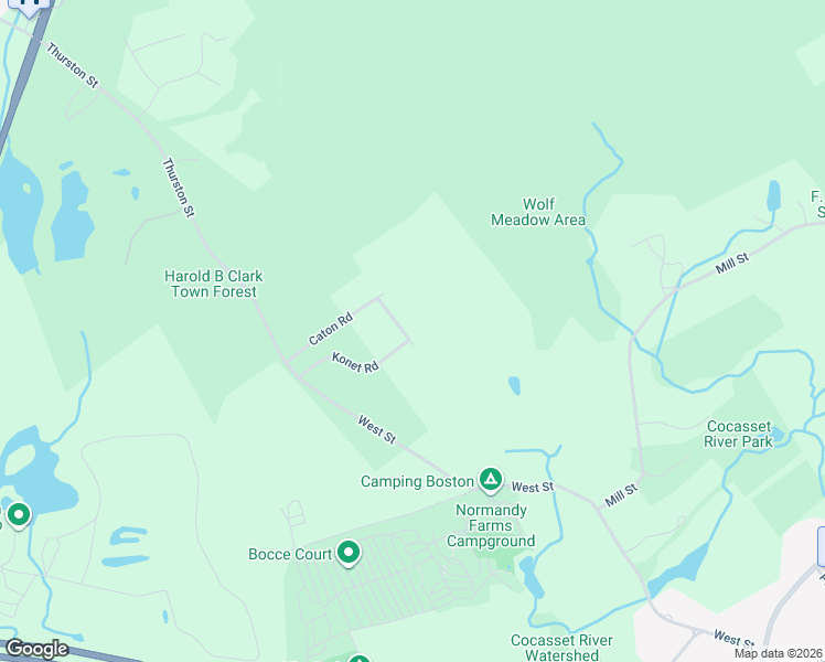 map of restaurants, bars, coffee shops, grocery stores, and more near 4 Sheehan Way in Foxborough
