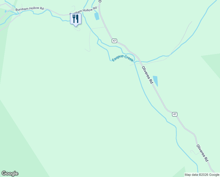 map of restaurants, bars, coffee shops, grocery stores, and more near 123 Maben Hollow Road in Big Indian