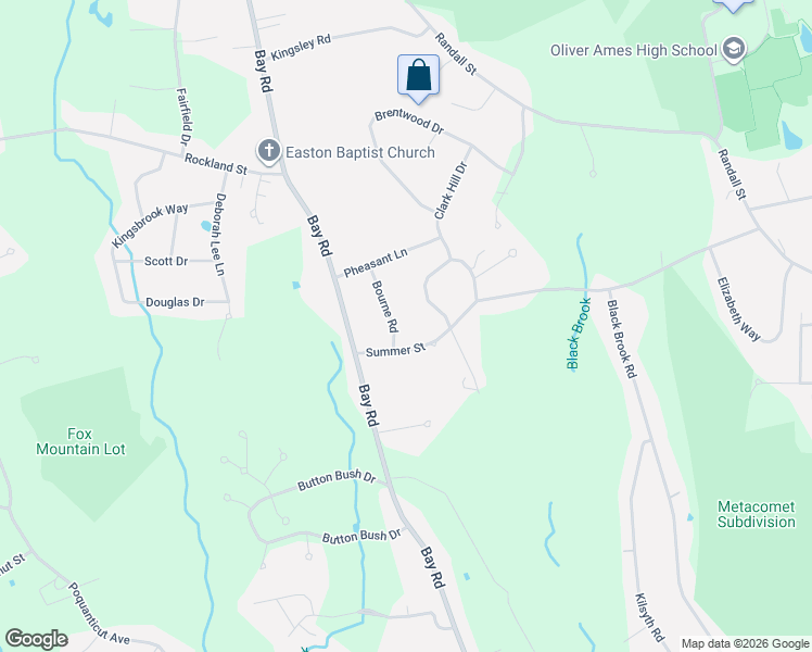 map of restaurants, bars, coffee shops, grocery stores, and more near 31 Heritage Drive in Easton