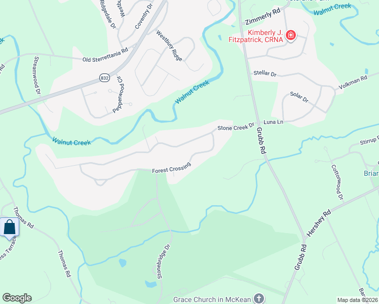 map of restaurants, bars, coffee shops, grocery stores, and more near 4205 Stone Creek Dr in Erie