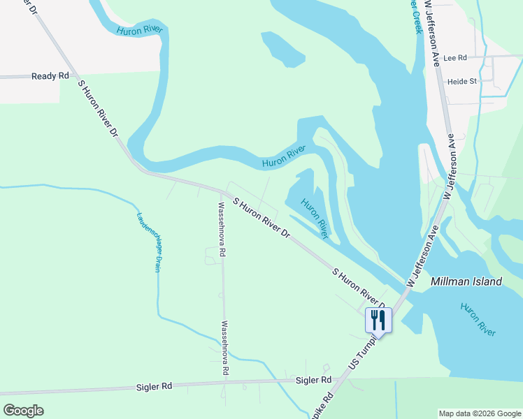 map of restaurants, bars, coffee shops, grocery stores, and more near 29 Albert Street in South Rockwood