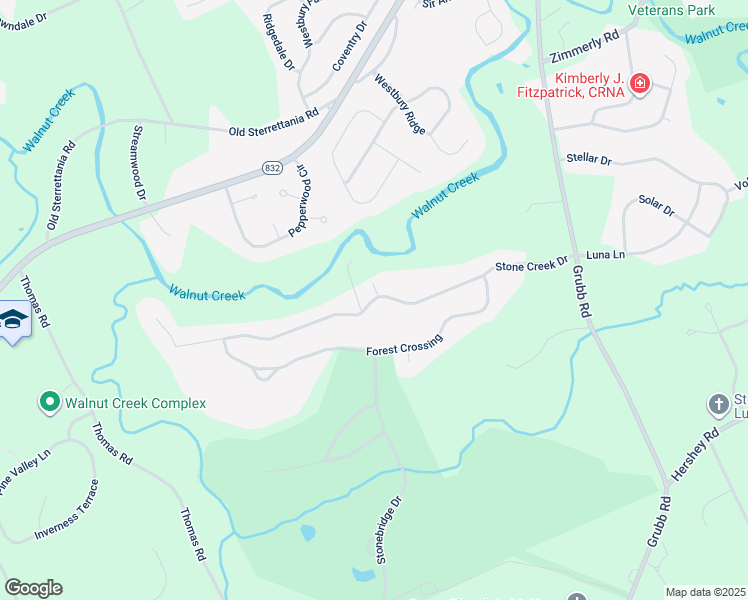 map of restaurants, bars, coffee shops, grocery stores, and more near 4264 Stone Creek Drive in Erie