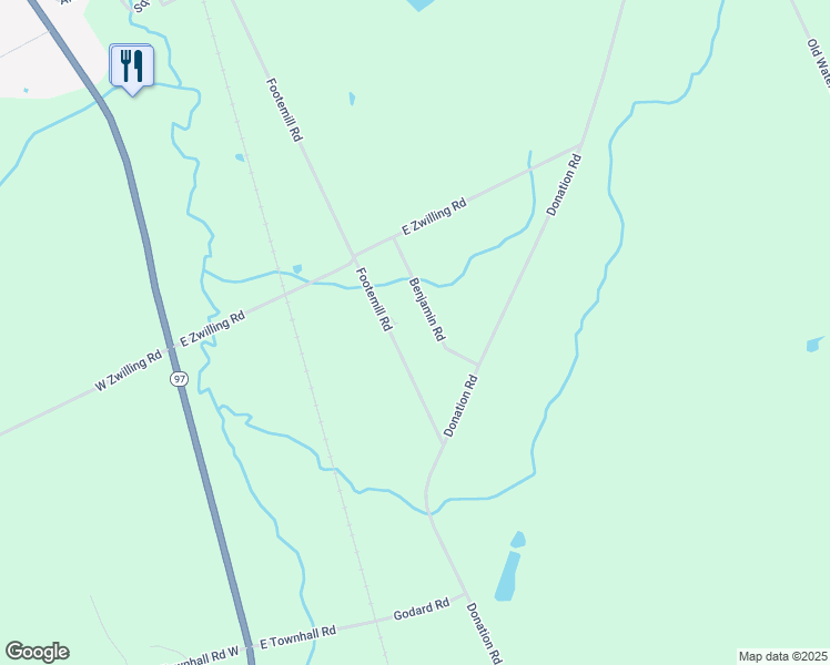 map of restaurants, bars, coffee shops, grocery stores, and more near 9111 Footemill Rd in Erie