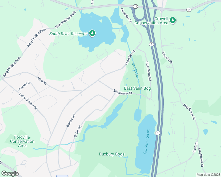 map of restaurants, bars, coffee shops, grocery stores, and more near 933 Mayflower Street in Duxbury